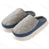 Fashion Men Slippers Waterproof Women Warm Plush Winter New Fashion Flats Home Non Slip Slides Soft Thick Sole Furry Shoe Big Size 48 49