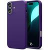 Protective Case for iPhone 16 - E.F.CONNECTION - Ultra Slim - Shockproof - Anti-Scratch - Dark Purple