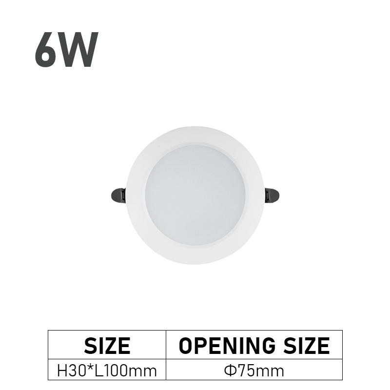 6W 9W 12W 18W LED Downlight 220V Ceiling Light Recessed Down Light Round Panel Lamp LED Spot Light Cold Warm White Neutral Light