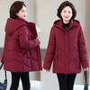 Women’s Short Hooded Windproof Thicken Warm Winter Jacket For Mom