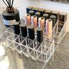 Lip Gloss Organizer Large Capacity Classify Storing 4 Rows Practical 12/18/36 Grids Lipstick Stand Makeup Lip Glaze Storage Box