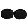 2PCS Tennis Elbow Brace Black EVA Cushioning Gasket Extended Binding Elbow Brace Support Strap for Men Women