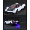 1/24 Pagani Huayra BC Alloy Car Model Diecast Toy Vehicle Sound Light
