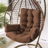 1PC Hanging Basket Cushion Thickened Large Hammock Chair Egg Chair Cushion Swing Seat Cushion Hanging Chair Backrest Pillow