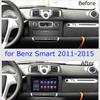 Android Car Radio For Mercedes Benz Smart Fortwo 2010-2015 Multimedia Player Head Unit Stereo GPS Navigation BT WIFI 1+16GB