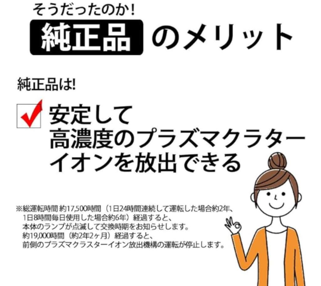 Sharp Plasmacluster Ion Generation Unit Original Mask Set IZ-C75S (Genuine Product)