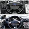 ABS Steering Wheel Panel Cover Trim Sticker for Ford Focus 2 MK2 2005 - 2011 Car-Styling Interior Mouldings Car Stickers