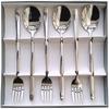 Korean Stainless Steel Cutlery Set Kitchen Long Handle Spoon and Fork Tableware Dessert Coffee Teaspoon Soup Spoons Utensils