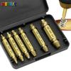 Damaged Screw Extractor Set HSS Drill Bit Stripped Broken Remover Small Easily Quickly Take Out Kit Easy Demolition Power Tools