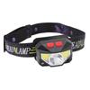 LED Outdoor Headlamp ABS Mini Multifunction USB Charging COB Sensor Head Flashlight