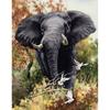 DIY Elephant 5D Diamond Painting Full Round Drill Animal Diamond Embroidery Cross Stitch Mosaic Kits Wall Art Gift Home Decor