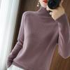 Autumn Women Sweaters Winter Lady Pullover Tops Female Clothes Turtleneck Knitted Sweater