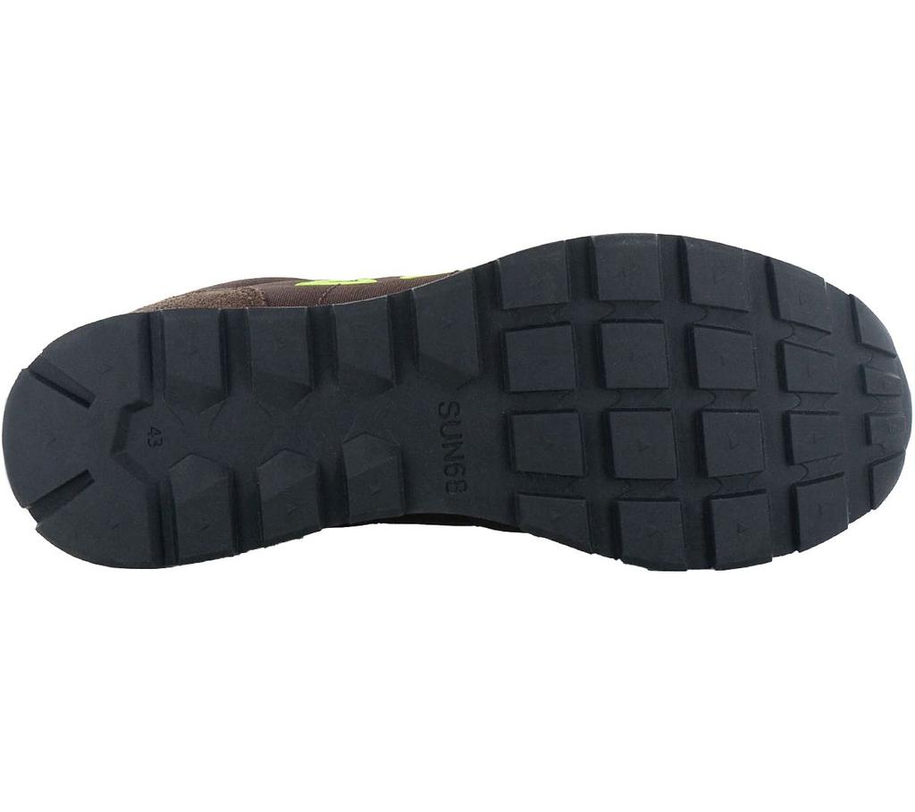 Sun68 Tom Fluo - Men's Sneakers Shoes Brown Z44102-08 ORIGINAL