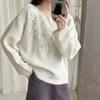 Sweater for Women Autumn Winter Thickened Pullover Warm Knitted Long Sleeve Oversize Jumper Tops