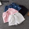 Girls' Summer Clothes Denim Shorts Three Quarter Shorts Summer Shorts Loose Thin Shorts Jeans