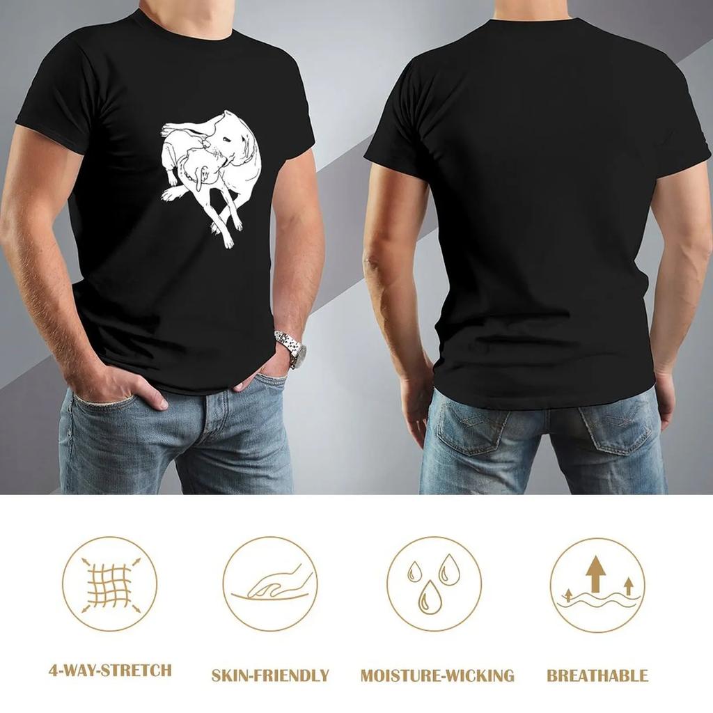 Футболка Affectionate Muzzle Grab, новая версия, графическая футболка, винтажная дизайнерская футболка для мужчин