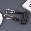 1.2M Fishing Rod Rope Anti-Lost Spiral Spring Protector Elastic Lanyard Wire Springrope Prevent Rod Drop Lose Tool