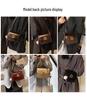 Oil Wax Leather Retro Shoulder Bag - Women's Small Square Bag for Spring 2025 Festival Fashion.