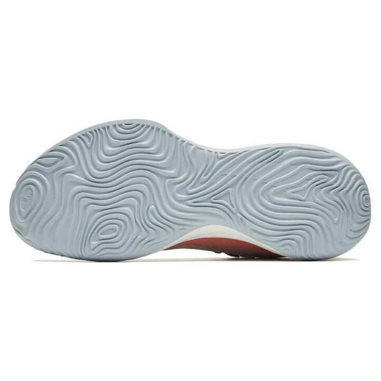 Anta Fabric Synthetic Leather TPU Shock Absorbing Non-Slip Wear-Resistant Supportive Mid-Top Basketball Shoes Men Basketball Shoes 112241601-5