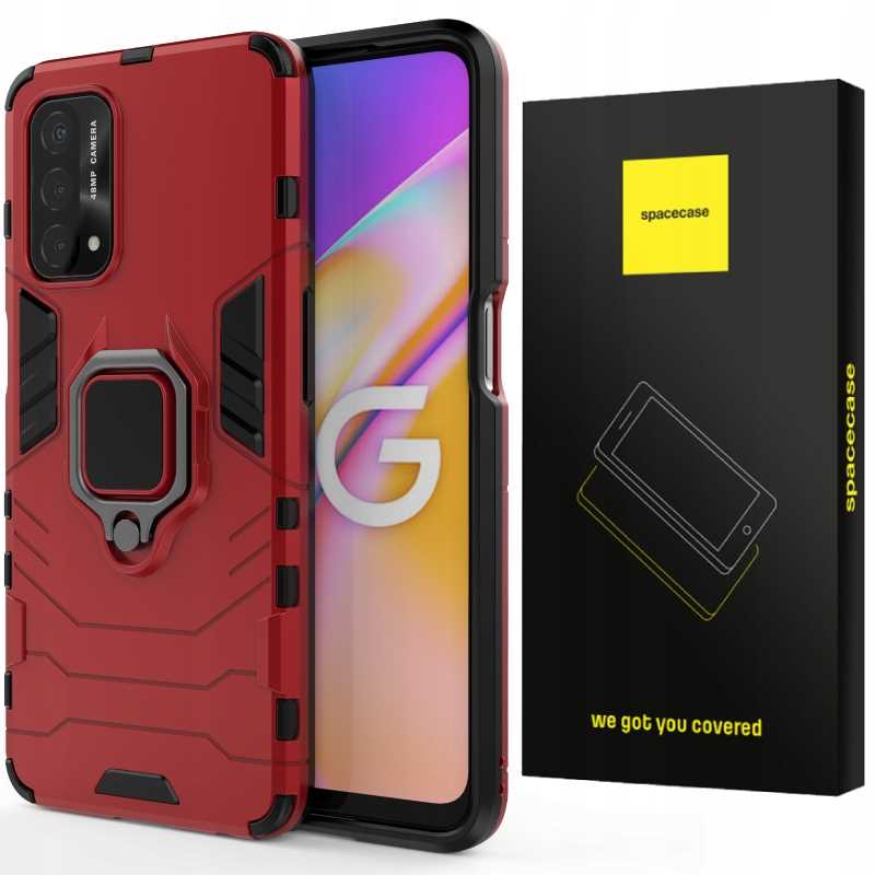 Sc X-Ring Oppo A54/A74/A93 5G Czerwony