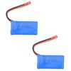 2PCS 3.7V 780mAh LiPo Battery Pack for Drones – Compatible with WLtoys V636 V686 V686G V686K JJRC V686 – 58x33.5x12 Mm