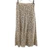 SNIDEL Variety Print Maxi Length Narrow Skirt 1 Beige Women Used