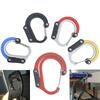 Hybrid Gear Clips Multi-function Swivel Buckle D-Type Carabiner Non-Locking  Fishing Hiking Travel Outing Carabiner Clip