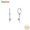 Tancise 925 Sterling Silver Zircon Earrings Drop Earrings For Women Wedding Party Gifts
