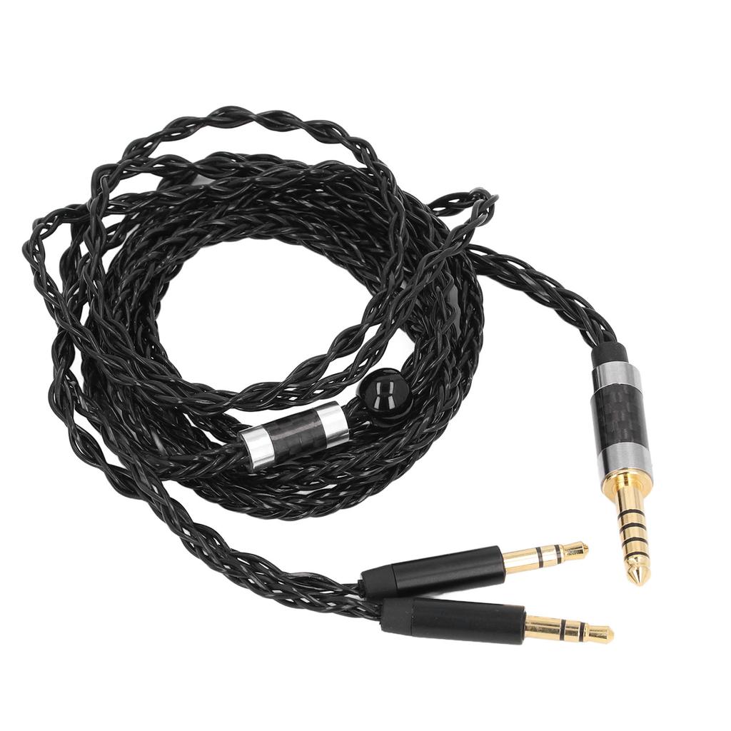 4,4 мм посеребренный кабель для наушников, замена для AH D600 AH D7200 AH D7100 AH D9200 AH D5200 3,9 фута