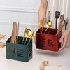 Stainless Steel Cutlery Drainer Vertical Dishes Holder Chopsticks Drain Storage Basket Tableware Organizer Shelves Kitchen Tools