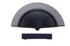 HOSEKKEN Luxury Folding Fan Brand That Combines Traditional Craftsmanship with Modern 60 Ebony Traditional Color Navy Japanese Japanese Stylish Day