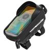 Touch Screen Bicycle Bag Bicycle Accessories Bicycle Front Frame Bag Touch Screen Cycling Bag Bike Phone Bag Fit for 7 In Phones