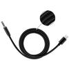 Audio Cable - Phonillico® - 3.5 Mm Jack To USB-C Adapter - Compatible Xiaomi Redmi Note 11/10/9 - Black