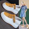 Hollowed Leisure Women's Outdoor Sandals Summer New All-Match Platform Hidden Heel Women's Shoes Slip-on