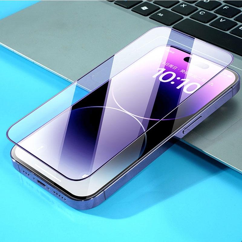 For Samsung Galaxy A14 A24 A34 A54 A15 A25 A35 A55 A16 A26 A36 A56 Easy Install Kit Full Anti Blue Ray Tempered Glass Screen Protector