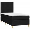 VidaXL Slat Bed Base with Mattress and LED, Upholstered Bed, Single Bed, Adult Bed for Interior Bedroom, 3135559
