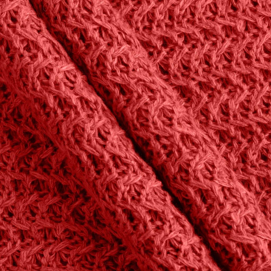 Women's Fashion Half High Neck Loose Solid Long Sleeve Thick Needle Side Split Knitted Sweater