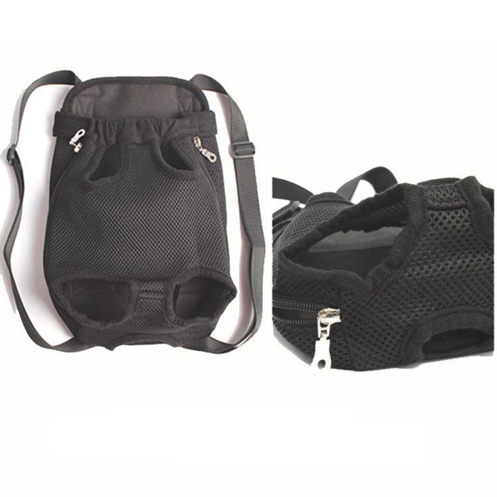 Portable Dog Backpack Carrier Puppies Pet Knapsack Legs Out Pet Carrier Backpack  Traveling