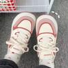 2024 Spring and Autumn New Ins Student Super Fire High-value Board Shoes Versatile Platform Casual Sports Shoes Women