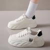 Women's Shoes Autumn New Platform White Shoes High-Grade Increased Lightweight Casual Sports Skate Shoes