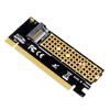 M.2 To Pcie X16 Adapter Card Pci-E To M.2 Convert Adapter Nvme Ssd Adaptor M2 M Key Interface Pci Express 3.0 X4 2230-2280 Size