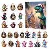 Home Decor 2024 Holiday Advent Calendar Advent Calendar Collectible 2D Funny Animal Set Commemorative Collectible Home Decor