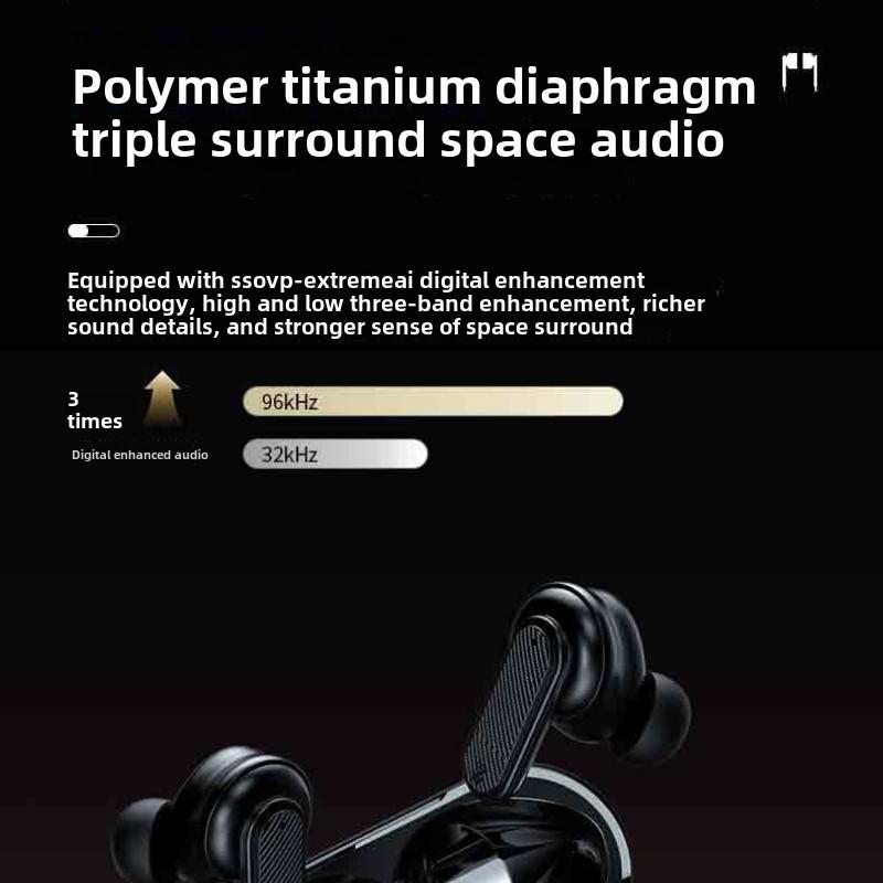 New Touch Screen Low Power High Resolution Screen Creative Bluetooth Headphones