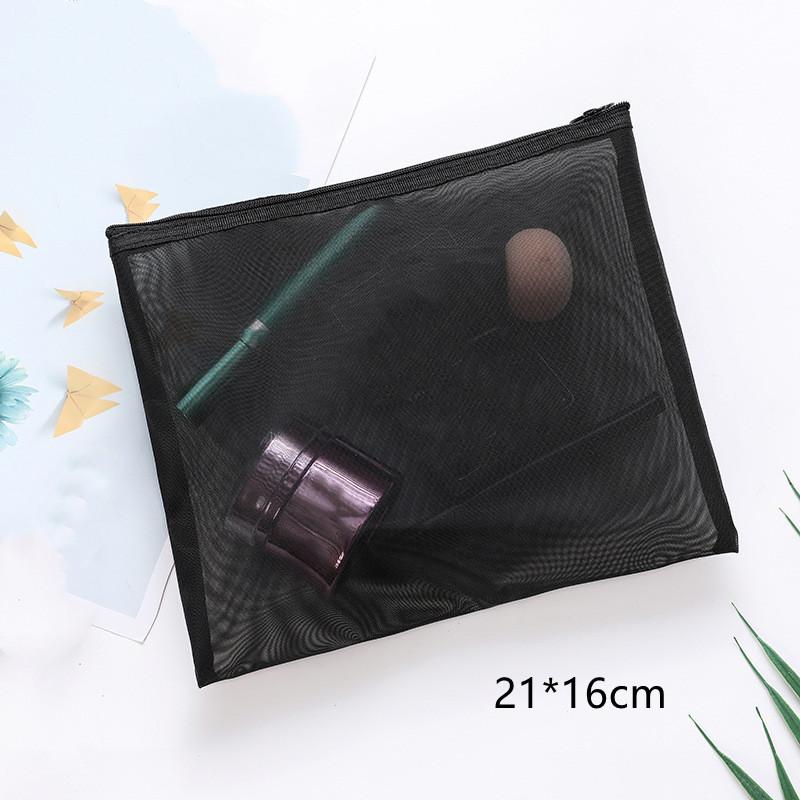 1PC Travel Cosmetic Bag Zipper Makeup Case Organizer Storage Pouch Toiletry Beauty Wash Kit Bags