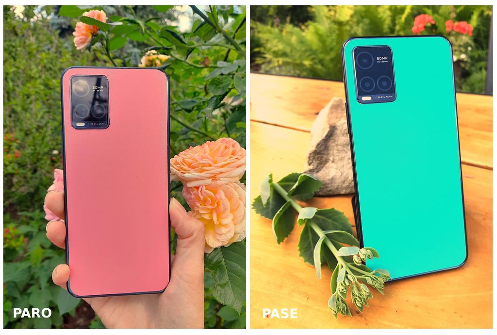 apgo Protective Skin Sticker for the Back Compatible with Vivo X7 Plus, Wrap Film, Foil, Vinyl - Pattern Matte Black