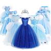 Cinderella Princess Dress - Girls' Summer Halloween Costume