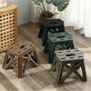 Outdoor Portable Folding Stool High Load-bearing Handle Design Durable Mini Chair Fishing Stool Square Stool Camping Stool