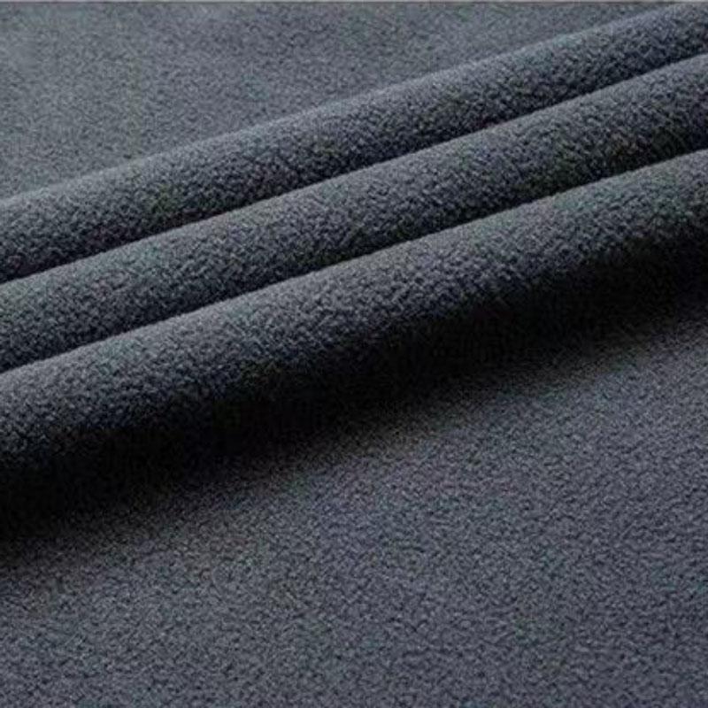 Winter Men's High Collar Solid Color Double-sided Fleece Half High Collar Sweater Imitation Fleece Pullover Warm Bottoming Shirt