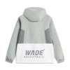 Li Ning Wade Series Comfortable Casual Simple Loose Hooded Shoulder Fashion Breathable Windbreaker Men Outerwear Gray AFDU977-2