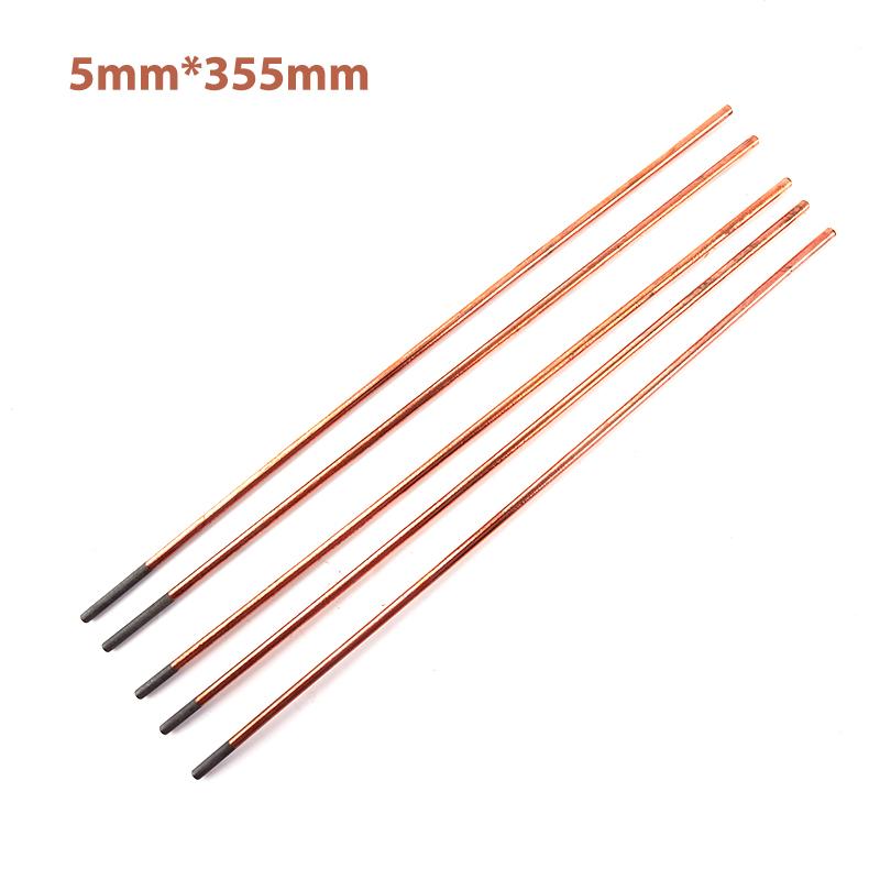 5Pcs Air Carbon Arc Gouging Rods Graphite Electrode Rod For Dc Gas Gouging Gun